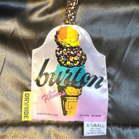 Burton Dry Ride Gray ski/snowboarding Jacket - Picture 6 of 8